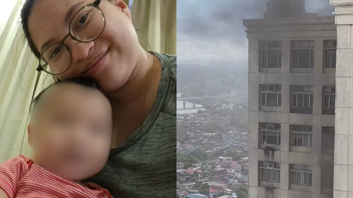 Mother's Courage Saved Her Baby When Smoke Filled Their QC Condo